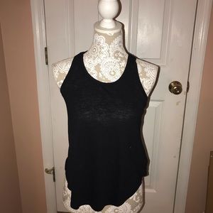 Mudd womans black workout tank top